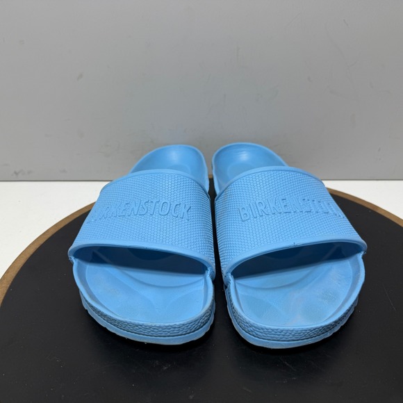 Birkenstock Barbados EVA Slide Sandals Men 9 Women 11 Regular Blue Costal Beach main image 8